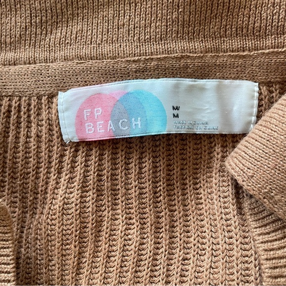 Free People Brown Ribbed Set - Picture 2 of 6